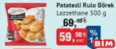 LEZZETHANE PATATESLİ RULO BÖREK 500 G fiyat ve kampanya bilgisi